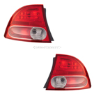 2007 Honda Civic Tail Light Assembly Pair 1