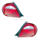 2003 Dodge Neon Tail Light Assembly Pair 1