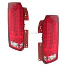 2012 Cadillac SRX Tail Light Assembly Pair 1