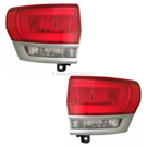 2021 Jeep Grand Cherokee Tail Light Assembly Pair 1