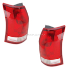 2004 Saturn Vue Tail Light Assembly Pair 1