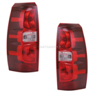 2012 Chevrolet Avalanche Tail Light Assembly Pair 1