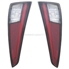 2017 Toyota Prius Tail Light Assembly Pair 1