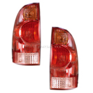 2012 Toyota Tacoma Tail Light Assembly Pair 1