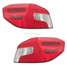 2017 Subaru WRX Tail Light Assembly Pair 1