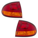 2000 Oldsmobile Alero Tail Light Assembly Pair 1