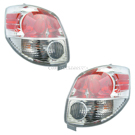 2007 Toyota Matrix Tail Light Assembly Pair 1