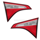 2014 Toyota Corolla Tail Light Assembly Pair 1