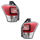 BuyAutoParts Tail Light Assembly Pair 16-23006TK