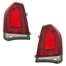 2016 Chrysler 300 Tail Light Assembly Pair 1