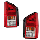 2012 Nissan Pathfinder Tail Light Assembly Pair 1