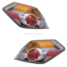 2009 Nissan Altima Tail Light Assembly Pair 1
