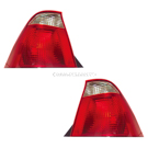 2005 Ford Focus Tail Light Assembly Pair 1