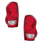 2004 Dodge Durango Tail Light Assembly Pair 1