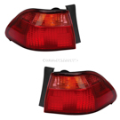 2000 Honda Accord Tail Light Assembly Pair 1