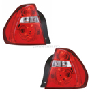 2004 Chevrolet Malibu Tail Light Assembly Pair 1