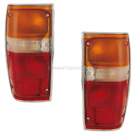 1987 Toyota 4Runner Tail Light Assembly Pair 1