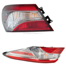 2018 Toyota Camry Tail Light Assembly Pair 1