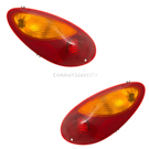 2004 Chrysler PT Cruiser Tail Light Assembly Pair 1