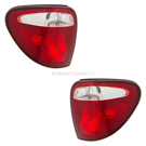 2004 Dodge Grand Caravan Tail Light Assembly Pair 1