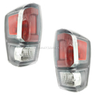 BuyAutoParts Toyota Tail Light Assembly Pair 16-23093TK
