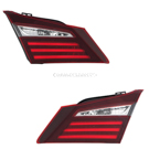 2017 Honda Accord Tail Light Assembly Pair 1