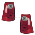 2003 Ford Explorer Sport Trac Tail Light Assembly Pair 1