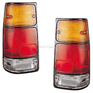 1992 Isuzu Rodeo Tail Light Assembly Pair 1