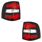 2006 Ford Explorer Tail Light Assembly Pair 1