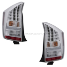 2011 Toyota Prius Tail Light Assembly Pair 1
