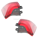 2019 Toyota Avalon Tail Light Assembly Pair 1