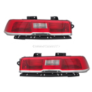 2014 Chevrolet Camaro Tail Light Assembly Pair 1