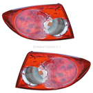 2003 Mazda 6 Tail Light Assembly Pair 1