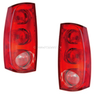 2009 Gmc Yukon Tail Light Assembly Pair 1