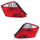 2009 Honda Accord Tail Light Assembly Pair 1