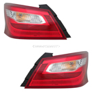 2016 Nissan Altima Tail Light Assembly Pair 1