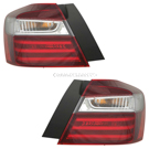 2017 Honda Accord Tail Light Assembly Pair 1