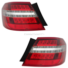 2012 Mercedes Benz E350 Tail Light Assembly Pair 1