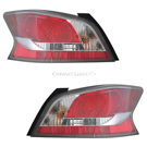 2014 Nissan Altima Tail Light Assembly Pair 1