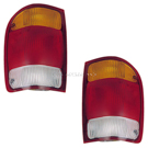 1998 Ford Ranger Tail Light Assembly Pair 1