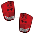 2010 Nissan Titan Tail Light Assembly Pair 1