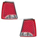 2012 Kia Sorento Tail Light Assembly Pair 1