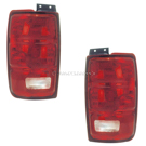 2002 Ford Expedition Tail Light Assembly Pair 1