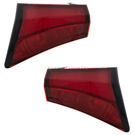 2021 Toyota Prius Tail Light Assembly Pair 1