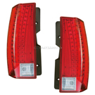 2012 Cadillac Escalade Tail Light Assembly Pair 1