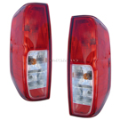 2012 Nissan Frontier Tail Light Assembly Pair 1