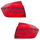 2017 Bmw 340i Tail Light Assembly Pair 1