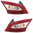 2011 Nissan Maxima Tail Light Assembly Pair 1