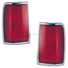 1996 Lincoln Town Car Tail Light Assembly Pair 1