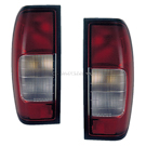 2000 Nissan Frontier Tail Light Assembly Pair 1